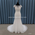 customized real sweetheart strapless sequined bridal gown mermaid wedding dress